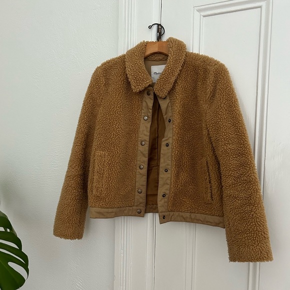 Madewell Sherpa Portland Jacket - Picture 3 of 8